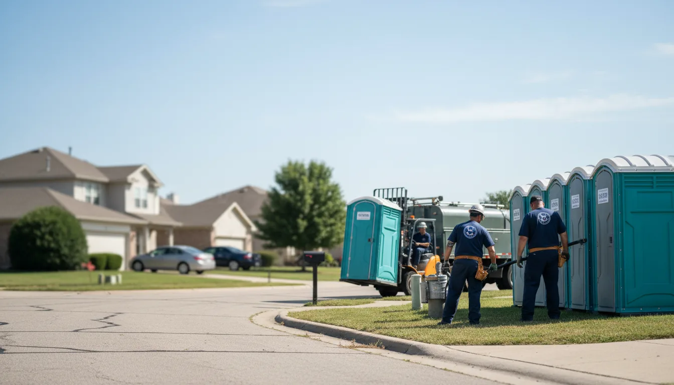 Porta Potty Rental in Van Buren, OH near me